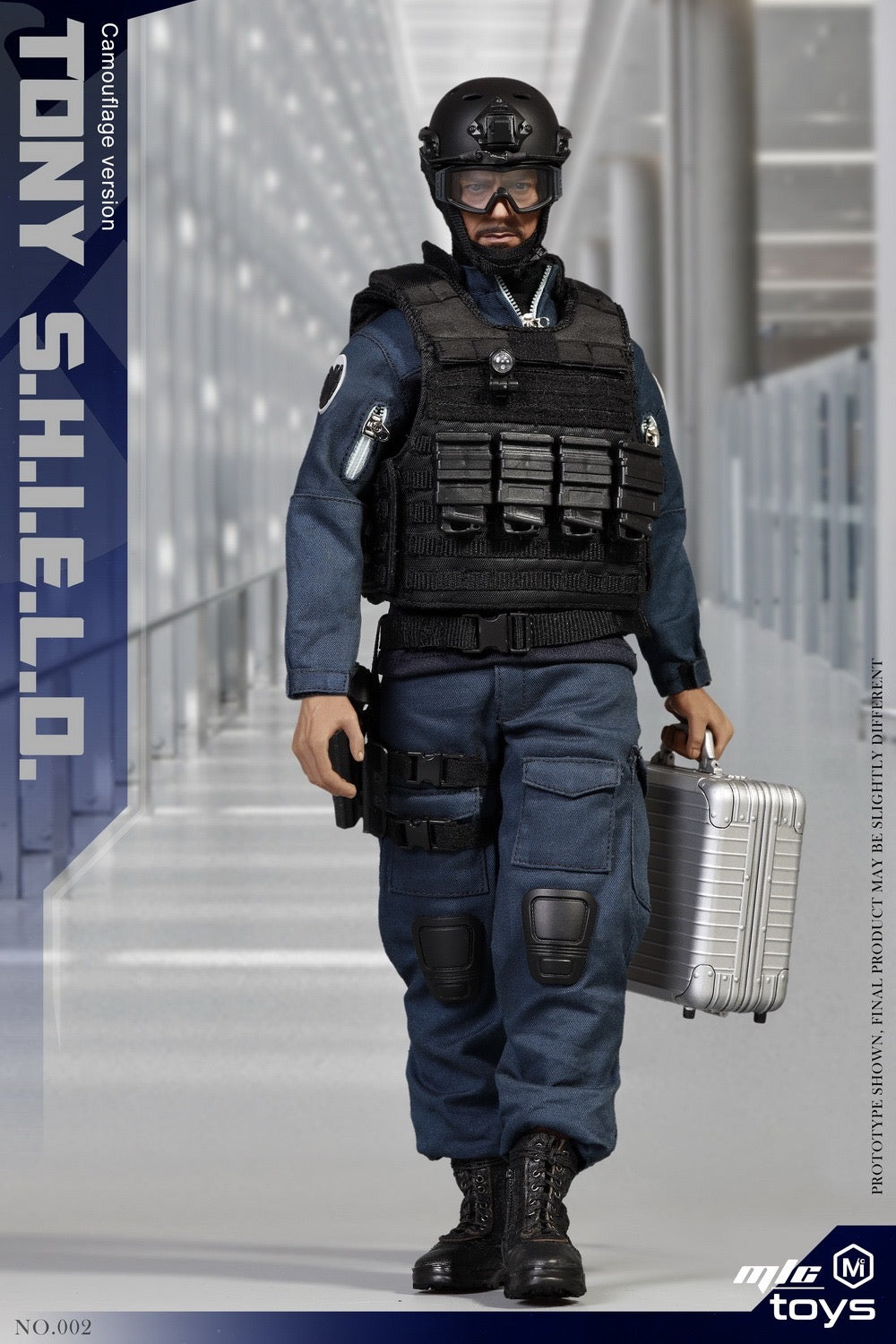 Pedido Figura Tony S.H.I.E.L.D marca MicToys 002 escala 1/6