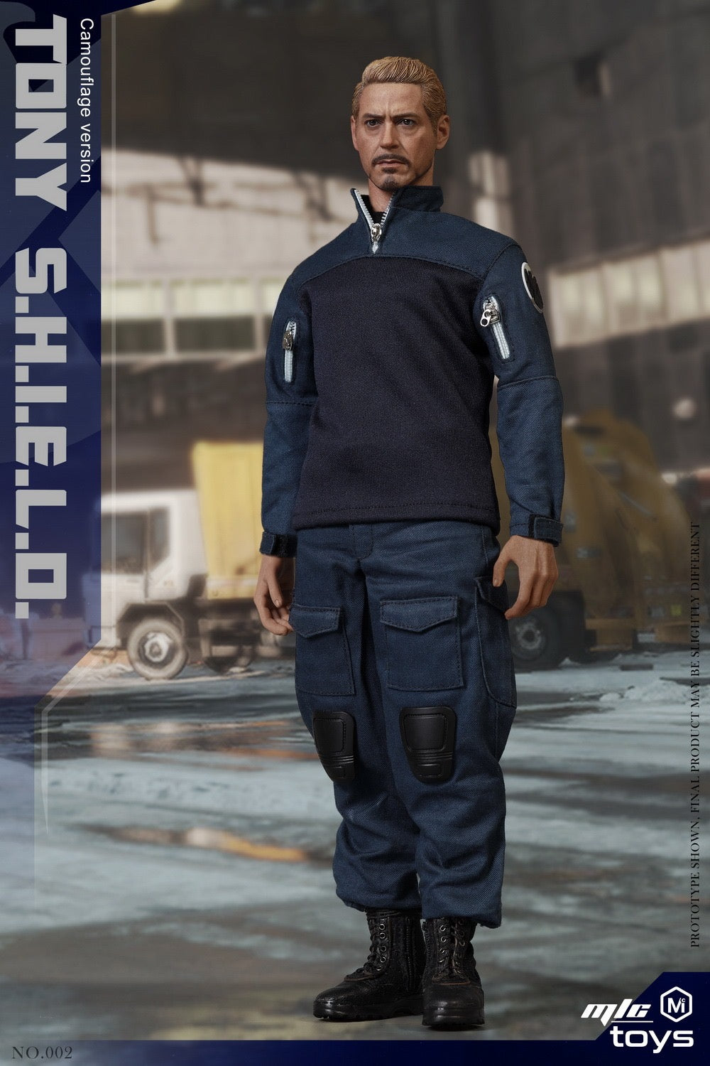 Pedido Figura Tony S.H.I.E.L.D marca MicToys 002 escala 1/6