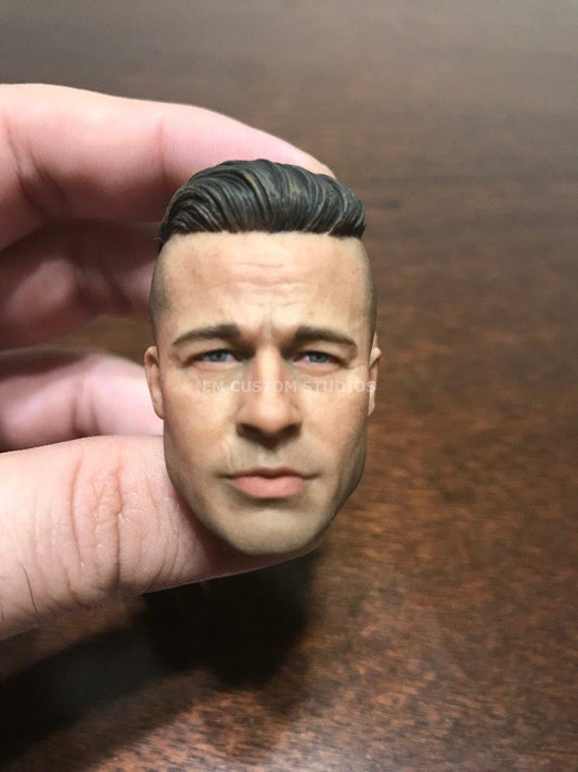 Cabeza Wardaddy / Brad Pitt en Fury - Corazones de Hierro escala 1/6