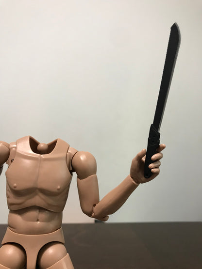 [EN STOCK] Accesorio Machete metálico marca custom escala 1/6