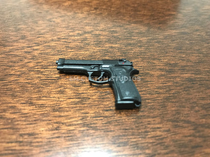 Accesorio Pistola Beretta para figuras escala 1/6