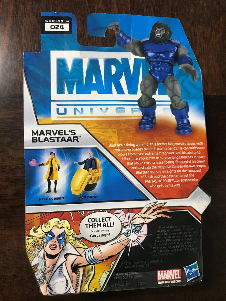 [EN STOCK] Figura Blastaar VARIANTE - Marvel Universe marca Hasbro escala 3.75"