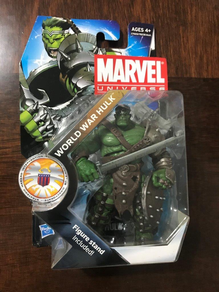 [EN STOCK] Figura Hulk Gladiador - World War Hulk - Marvel Universe marca Hasbro escala 3.75"