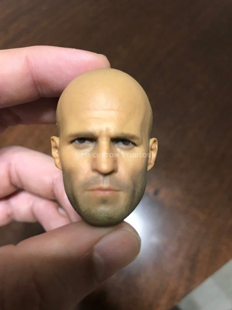 Pedido Cabeza Jason Statham en El Transportador marca custom escala 1/6