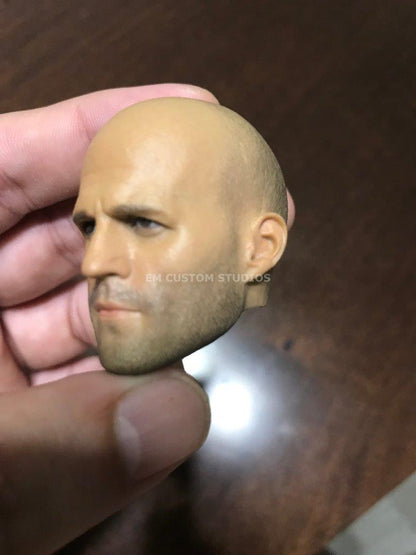 Pedido Cabeza Jason Statham en El Transportador marca custom escala 1/6