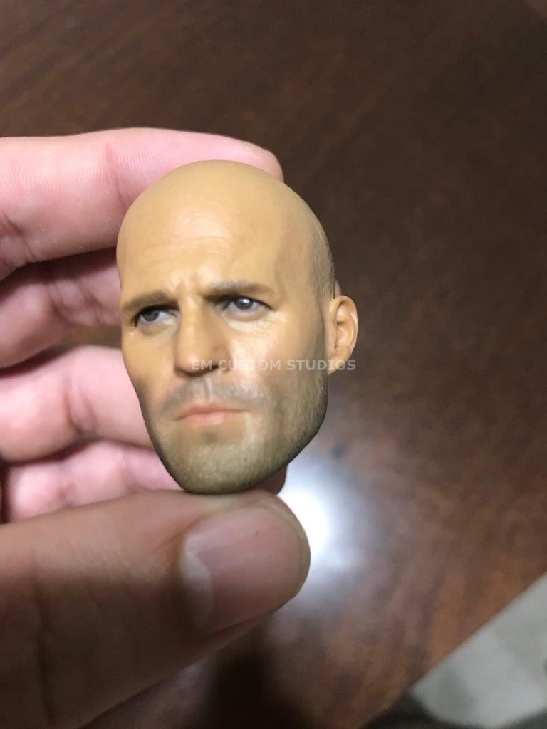 Pedido Cabeza Jason Statham en El Transportador marca custom escala 1/6