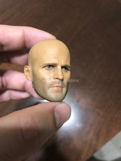 Pedido Cabeza Jason Statham en El Transportador marca custom escala 1/6