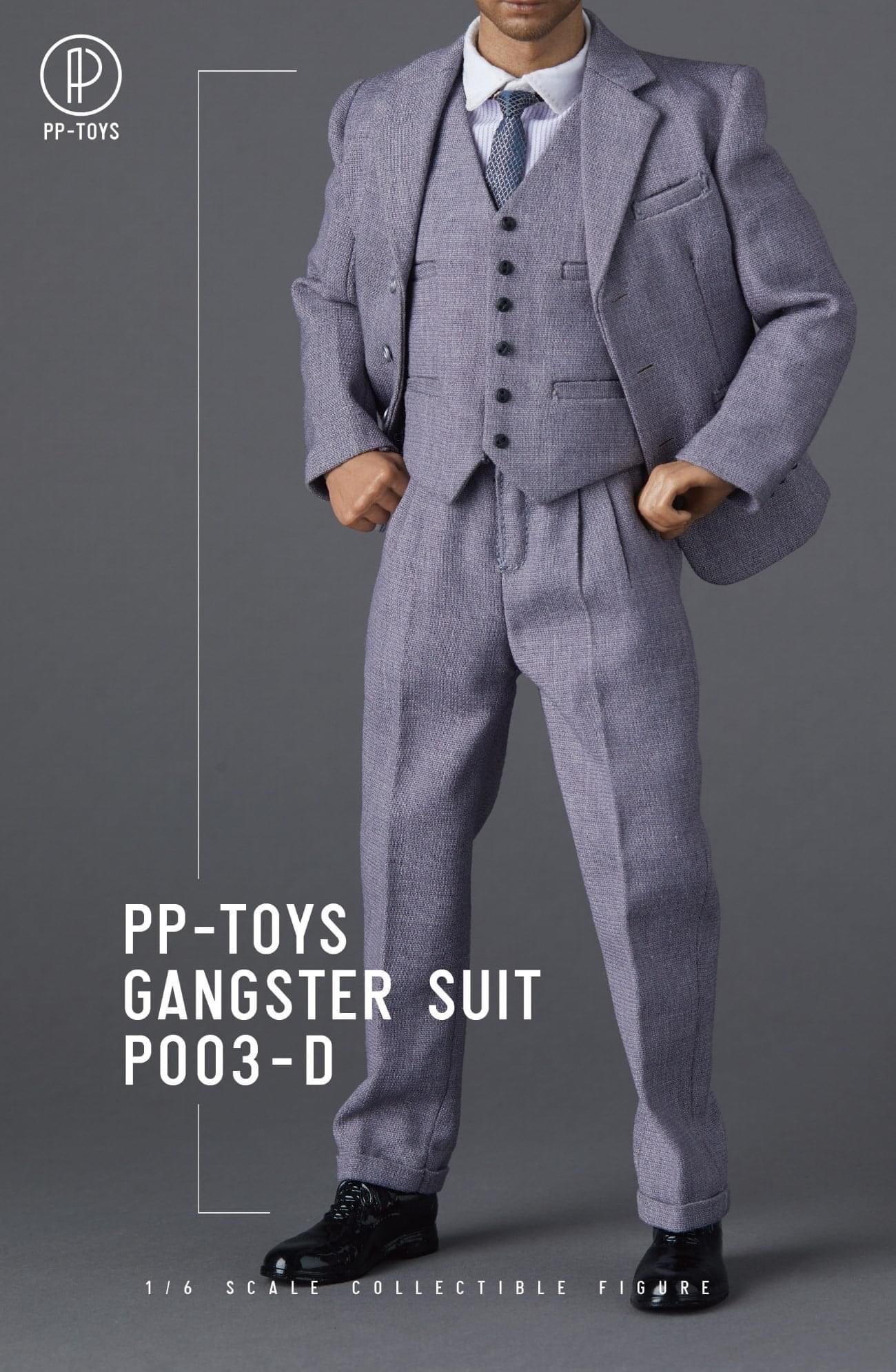 Pedido Traje completo de Gangster 1.0  (4 versiones) marca PPToys escala 1/6