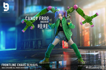 Pedido Figura Candyfrog Hacker - Frontline Chaos marca JOYTOY JT3358 escala pequeña 1/12