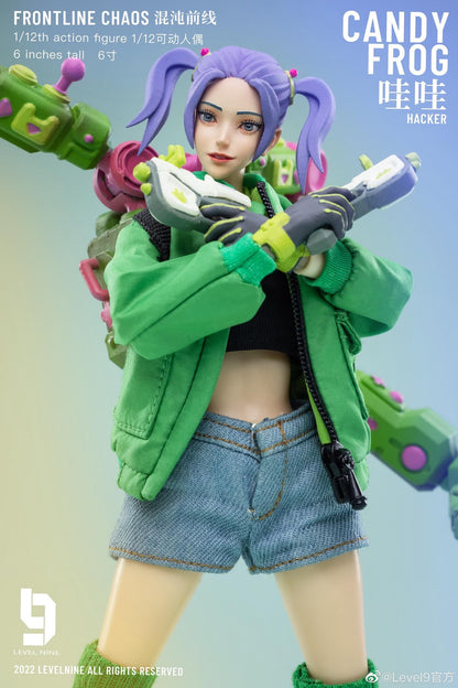 Pedido Figura Candyfrog Hacker - Frontline Chaos marca JOYTOY JT3358 escala pequeña 1/12