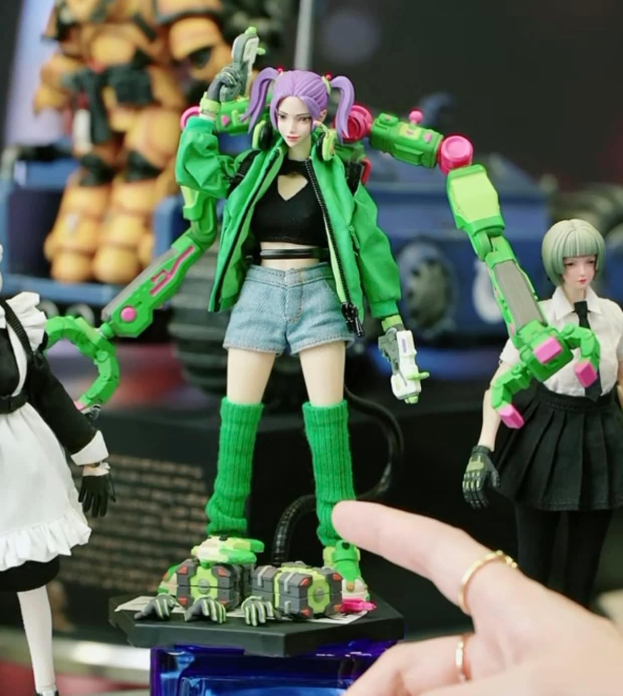 Pedido Figura Candyfrog Hacker - Frontline Chaos marca JOYTOY JT3358 escala pequeña 1/12