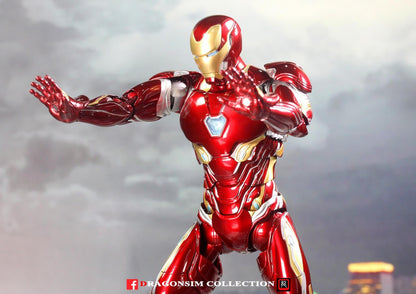 Pedido Figura DLX Iron Man Mark L (50) - Avengers: Infinity Saga marca Threezero 3Z0249 escala pequeña 1/12