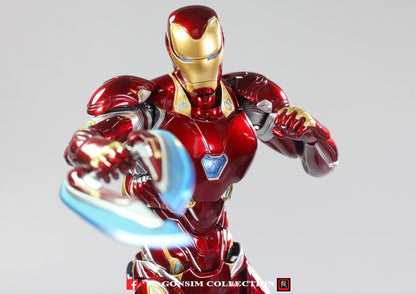 Pedido Figura DLX Iron Man Mark L (50) - Avengers: Infinity Saga marca Threezero 3Z0249 escala pequeña 1/12