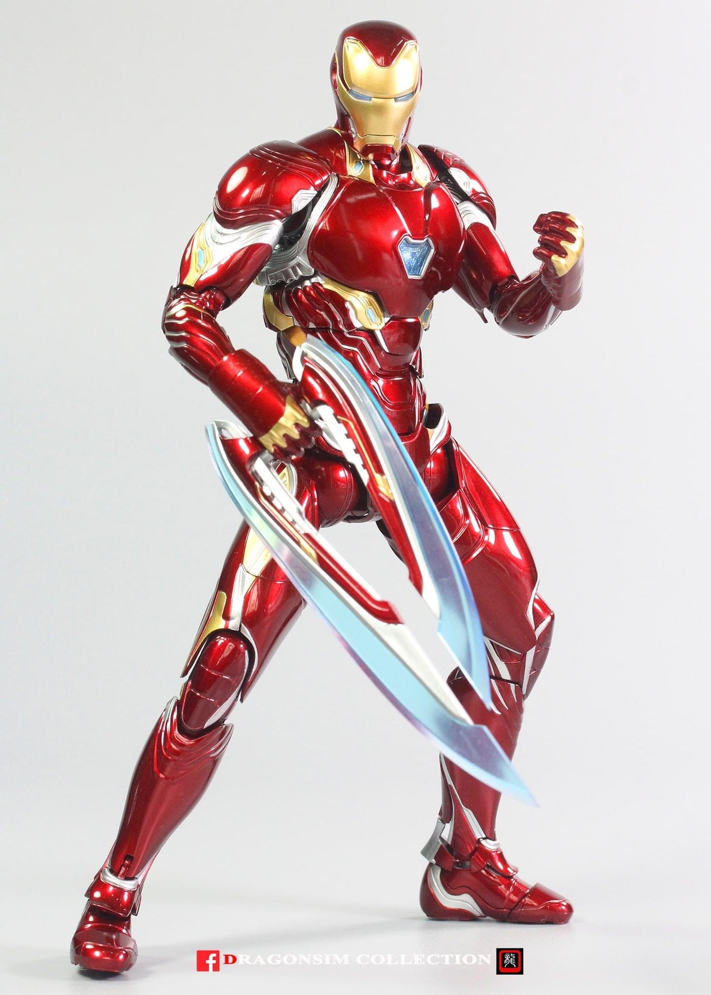 Pedido Figura DLX Iron Man Mark L (50) - Avengers: Infinity Saga marca Threezero 3Z0249 escala pequeña 1/12