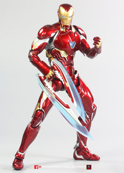 Pedido Figura DLX Iron Man Mark L (50) - Avengers: Infinity Saga marca Threezero 3Z0249 escala pequeña 1/12