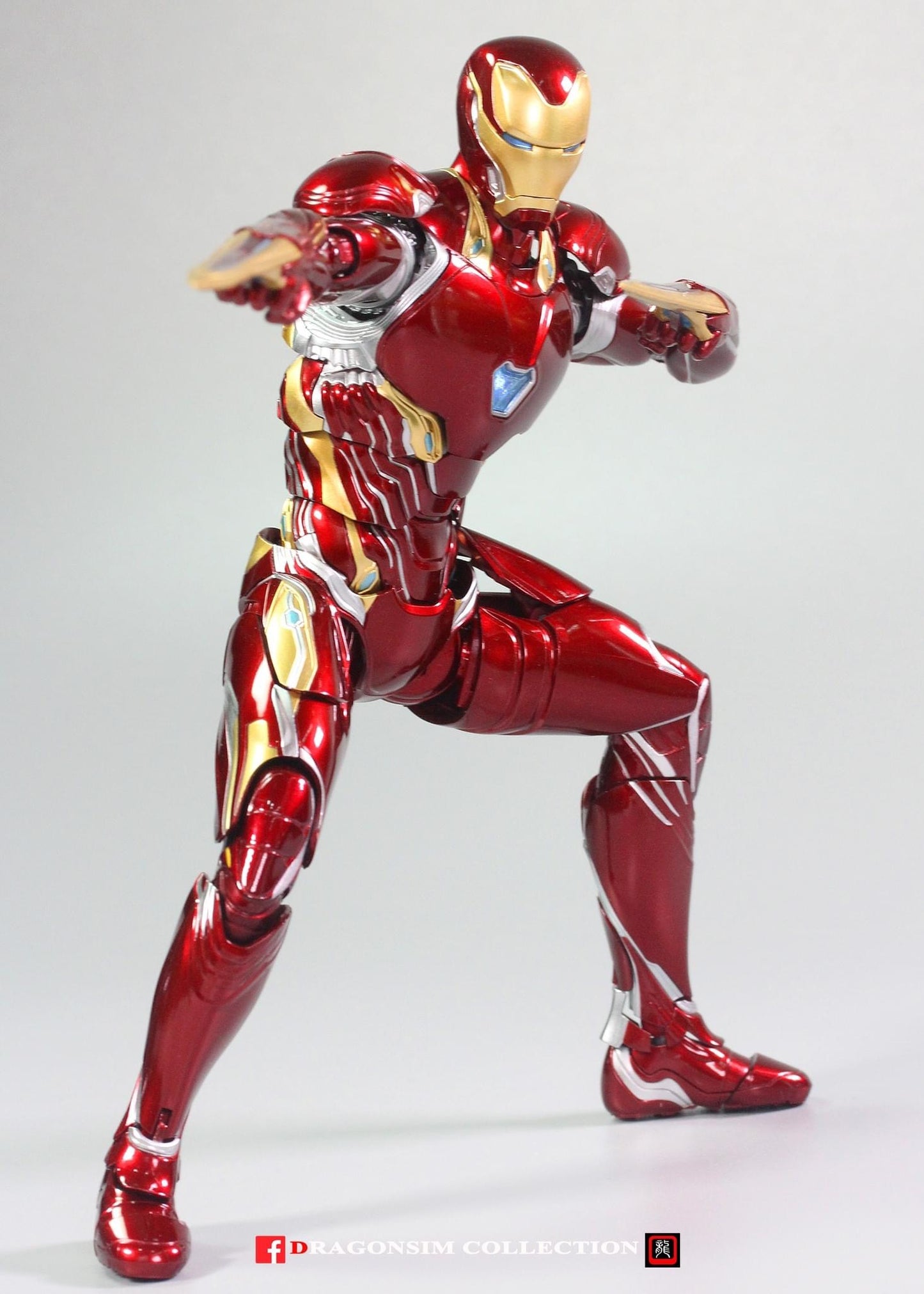 Pedido Figura DLX Iron Man Mark L (50) - Avengers: Infinity Saga marca Threezero 3Z0249 escala pequeña 1/12