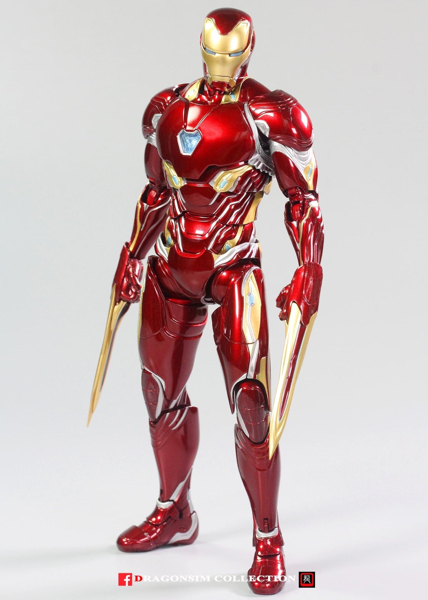 Pedido Figura DLX Iron Man Mark L (50) - Avengers: Infinity Saga marca Threezero 3Z0249 escala pequeña 1/12