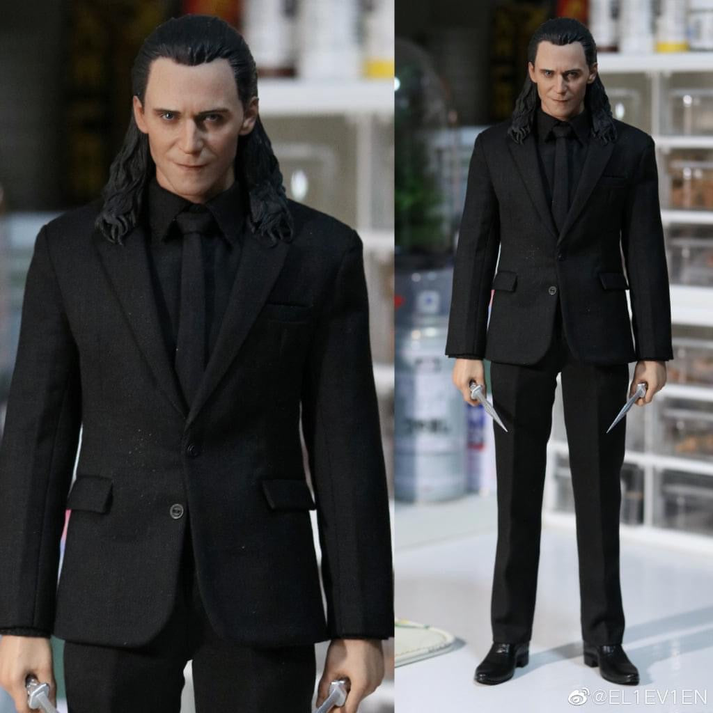 Pedido Figura Trickster traje negro (set) marca Eleven x Vimal escala 1/6