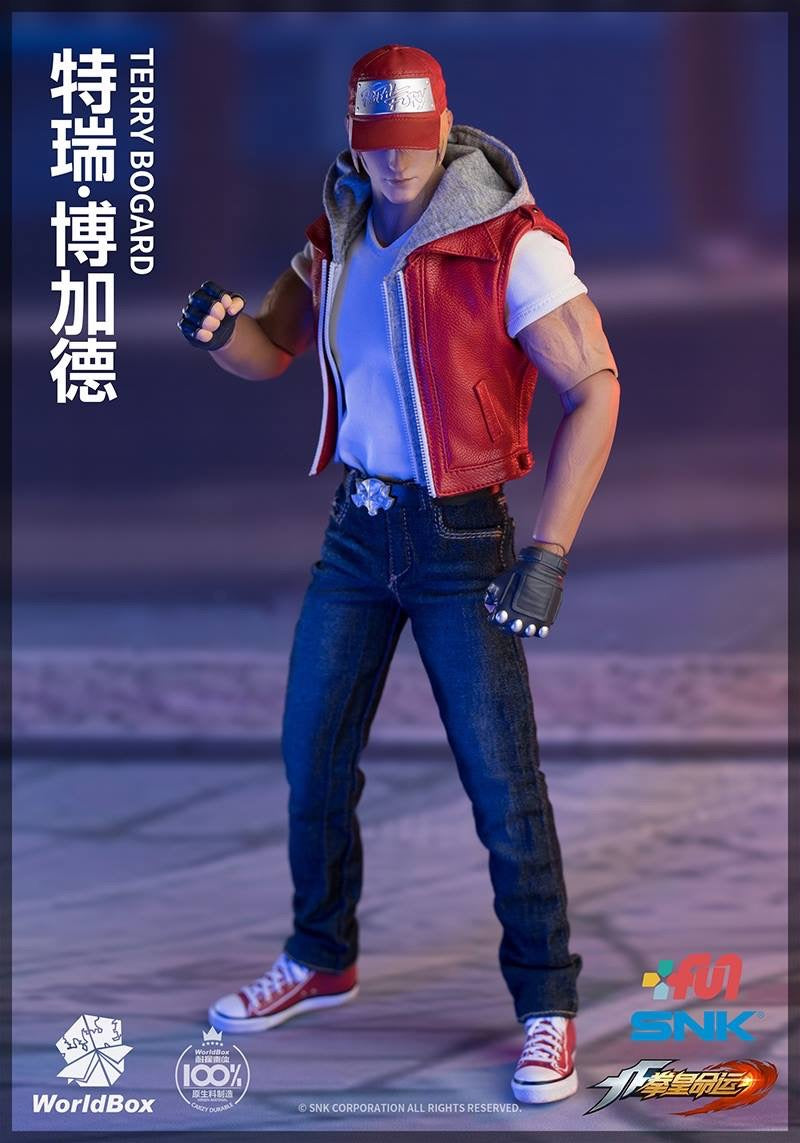 Pedido Figura Terry Bogard SNK King of Fighters marca WorldBox escala 1/6