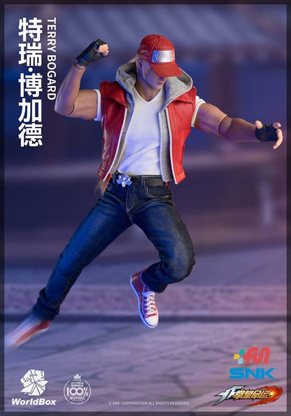 Pedido Figura Terry Bogard SNK King of Fighters marca WorldBox escala 1/6