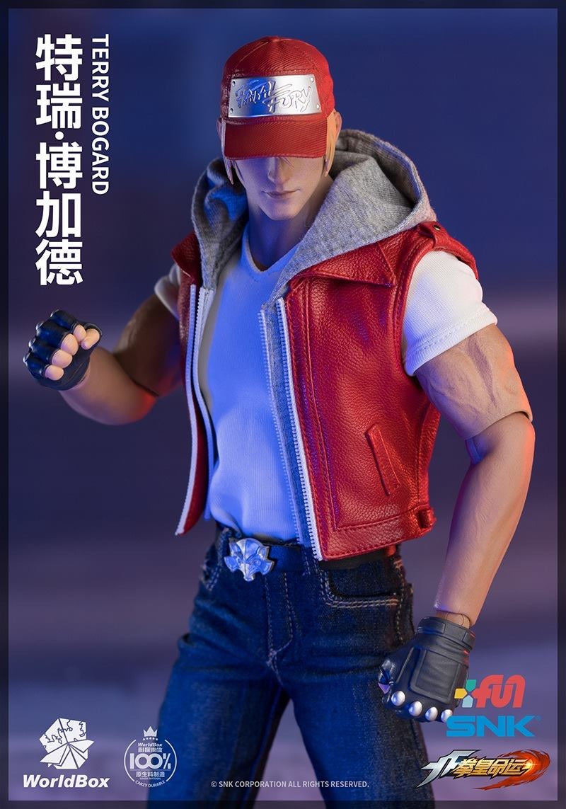 Pedido Figura Terry Bogard SNK King of Fighters marca WorldBox escala 1/6