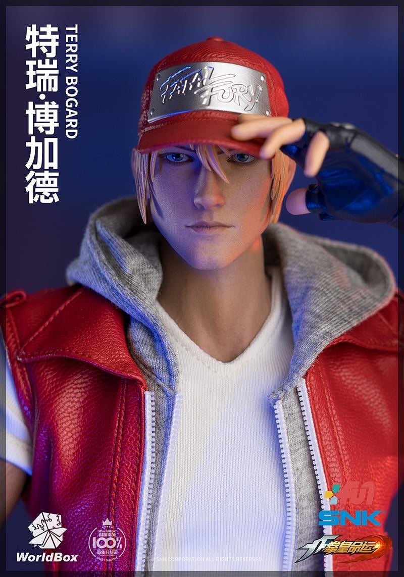 Pedido Figura Terry Bogard SNK King of Fighters marca WorldBox escala 1/6