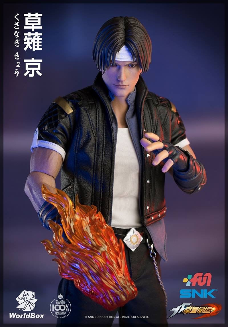 Pedido Figura Kyo Kusanagi - SNK King of Fighters marca WorldBox KF007 escala 1/6