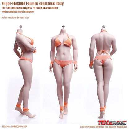 [PEDIDO] Cuerpo Femenino S28A Pale marca TBLeague escala 1/6