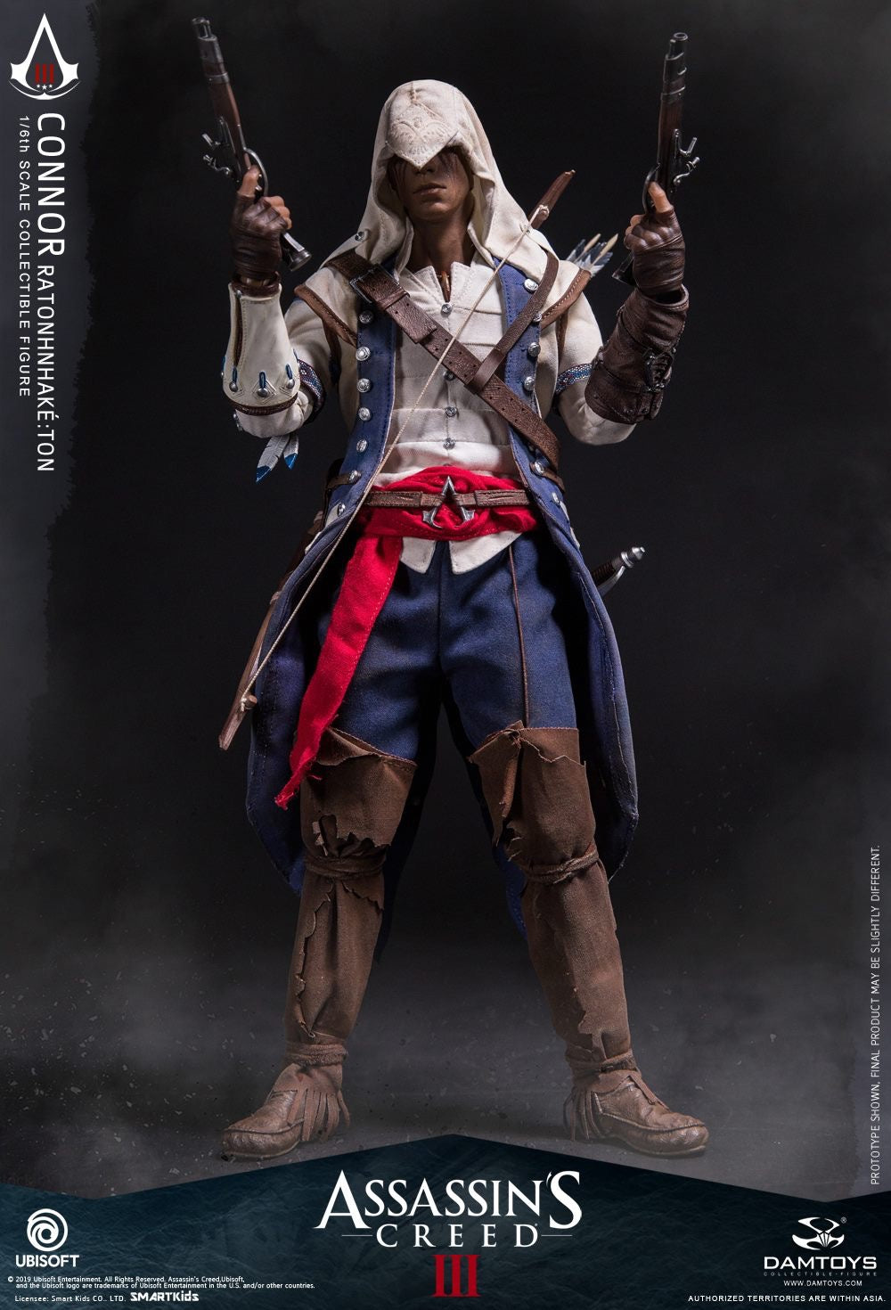 Pedido Figura (limitado) Connor - Assassin's Creed III marca Damtoys DMS010 escala 1/6 (BACK ORDER)