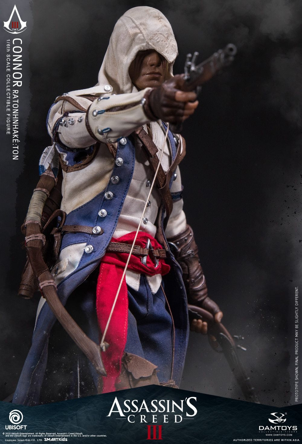 Pedido Figura (limitado) Connor - Assassin's Creed III marca Damtoys DMS010 escala 1/6 (BACK ORDER)