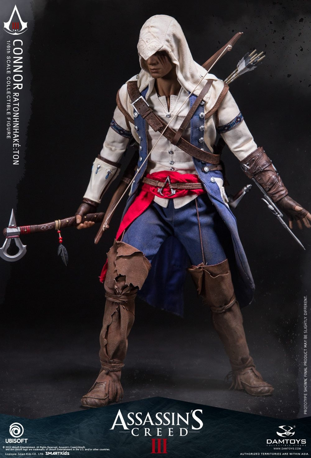 Pedido Figura (limitado) Connor - Assassin's Creed III marca Damtoys DMS010 escala 1/6 (BACK ORDER)