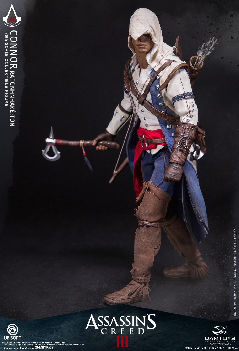 Pedido Figura (limitado) Connor - Assassin's Creed III marca Damtoys DMS010 escala 1/6 (BACK ORDER)