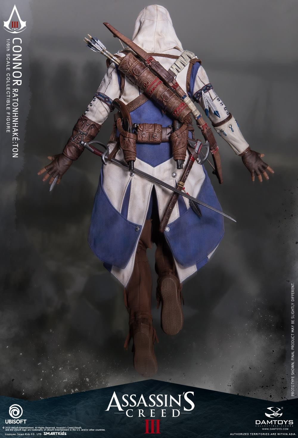 Pedido Figura (limitado) Connor - Assassin's Creed III marca Damtoys DMS010 escala 1/6 (BACK ORDER)