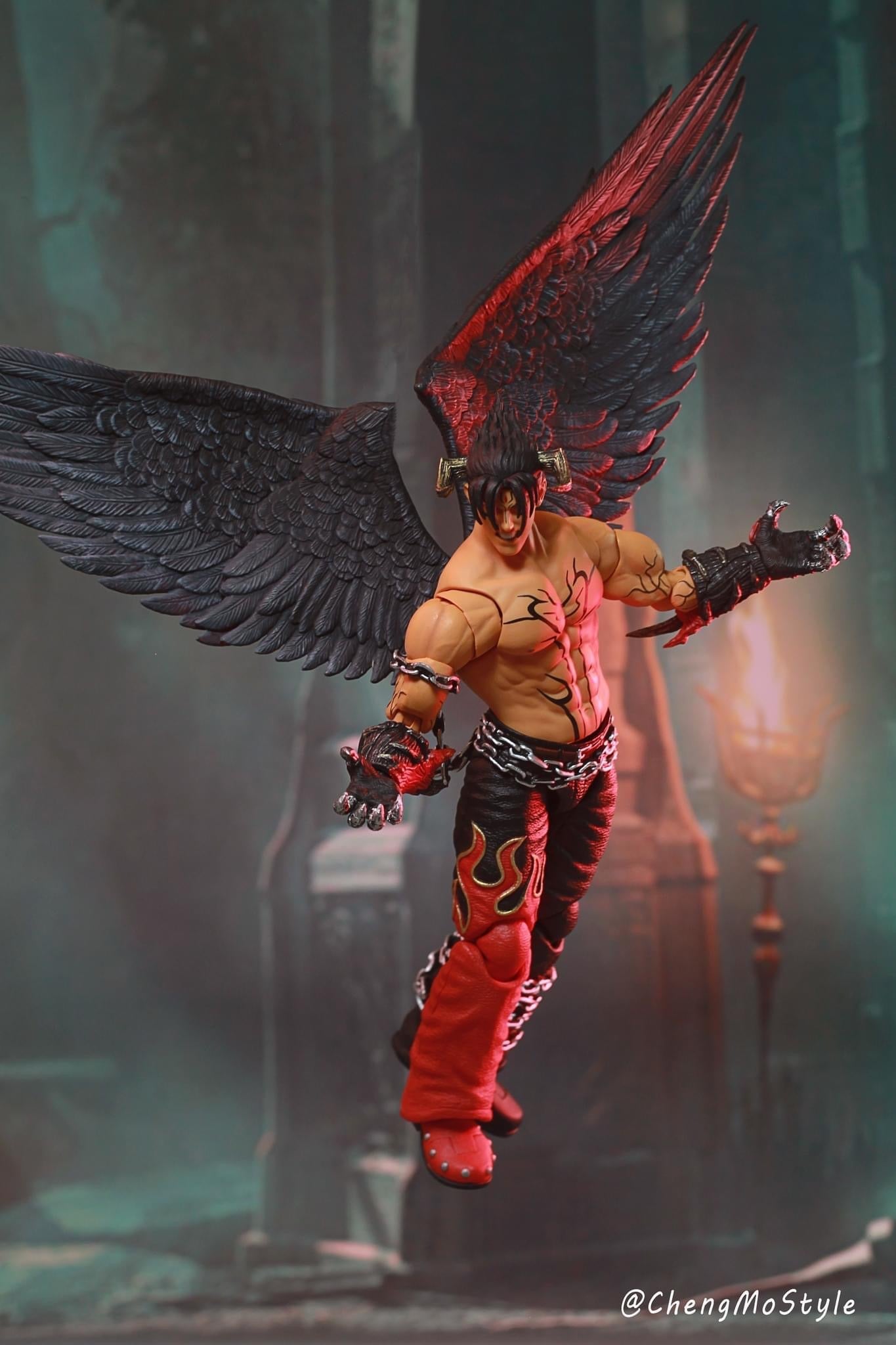 Pedido Figura Devil Jin - Tekken 7 marca Storm Collectibles escala pequeña 1/12