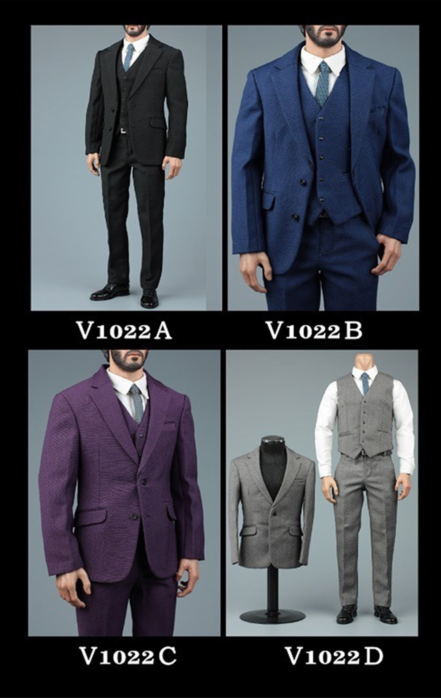 Pedido Traje Gentleman 3.0 (4 versiones) marca Vortoys V1022 escala 1/6