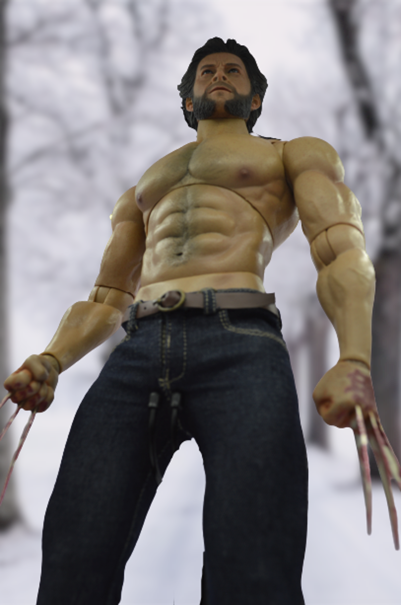 Figura Wolfman marca EM Custom Studios escala 1/6