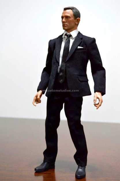 Figura Deluxe Agent James marca EM Custom Studios escala 1/6