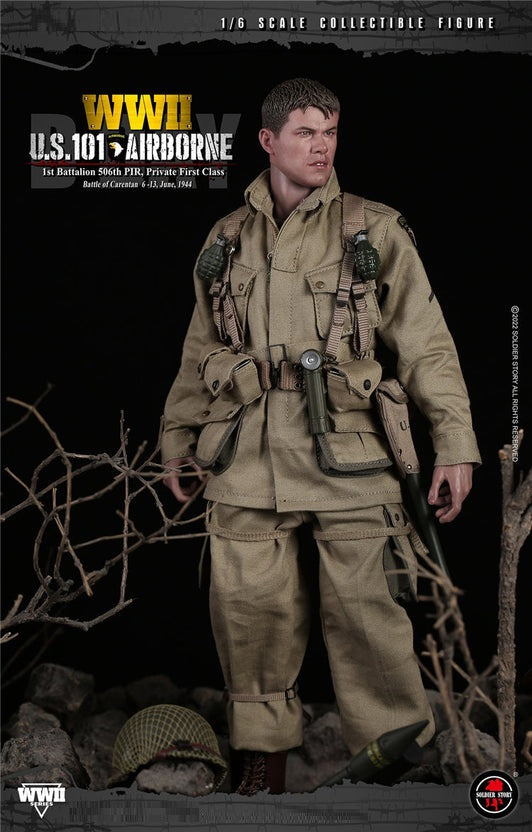 Pedido Figura Private First Class - WWII US 101st Airborne 1st Battalion 506th PIR marca Soldier Story SS126 escala 1/6