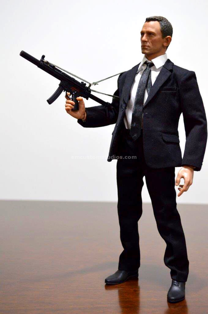 Figura Deluxe Agent James marca EM Custom Studios escala 1/6