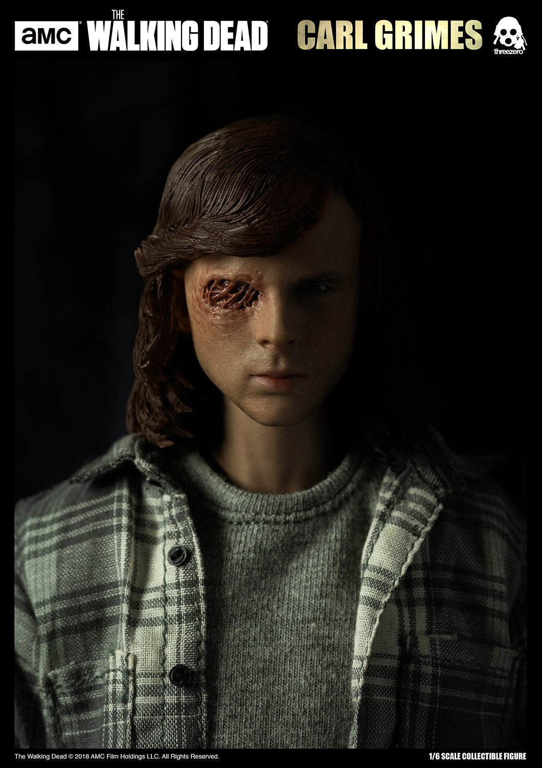 Pedido Figura Carl Grimes (Deluxe Version) - The Walking Dead marca Threezero 3Z0062DV escala 1/6