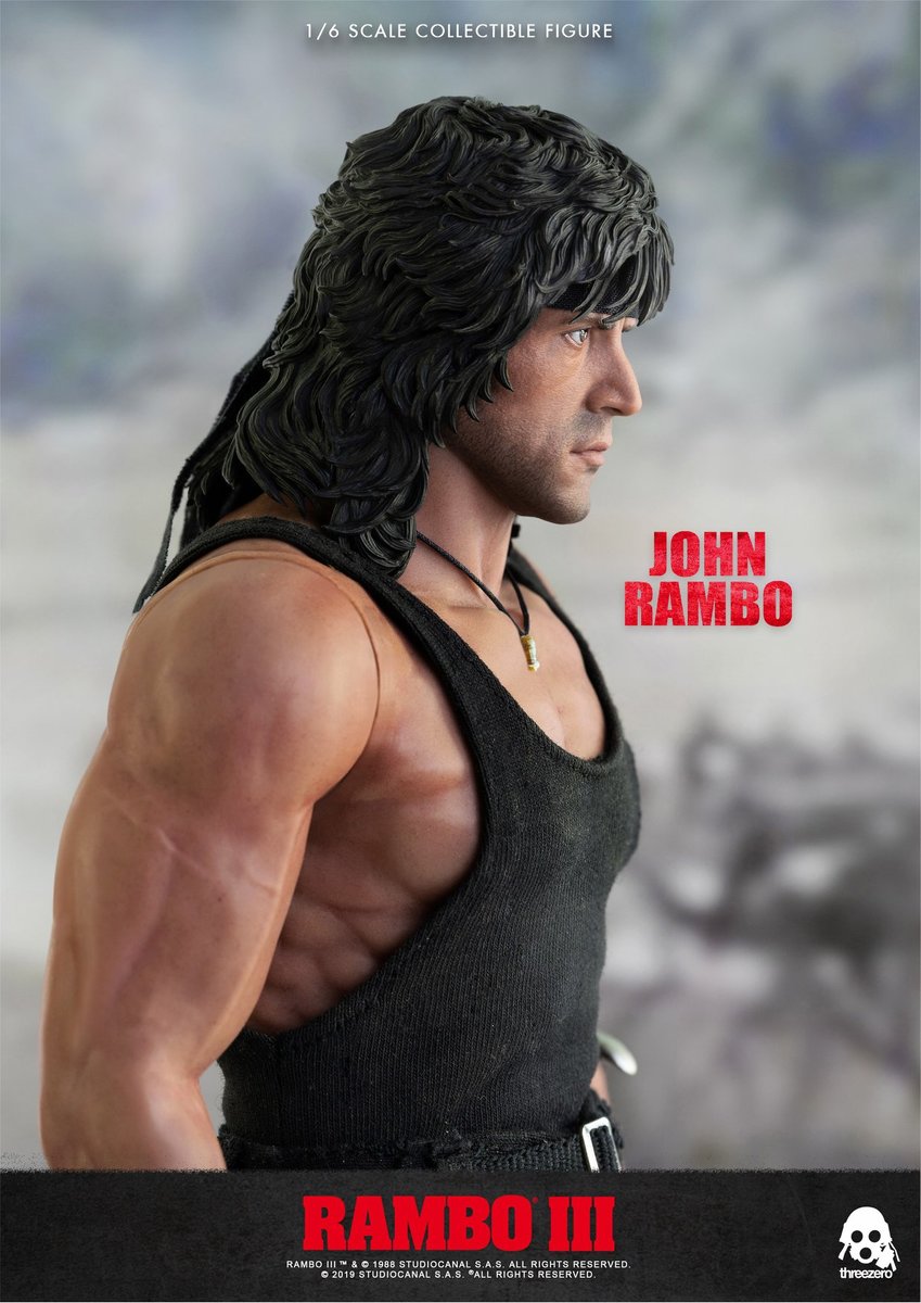 Pedido Figura John Rambo - Rambo III marca Threezero escala 1/6