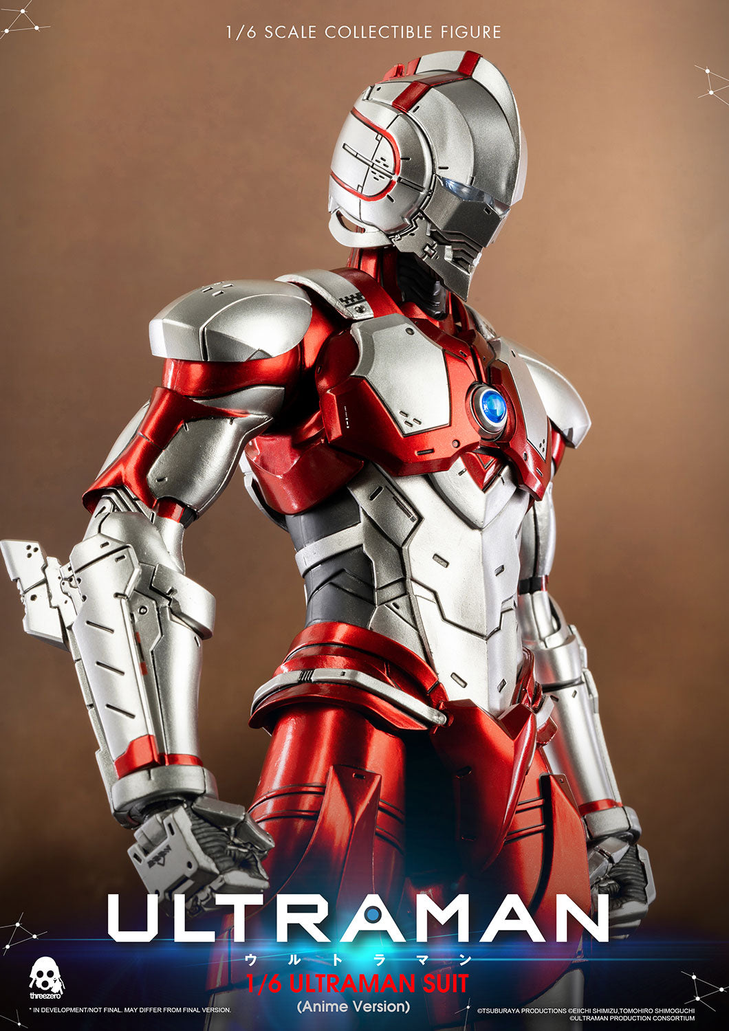 Pedido Figura Ultraman Suit (Anime version) marca Threezero 3Z0129 escala 1/6