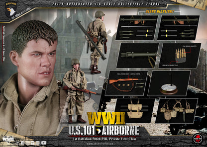 Pedido Figura Private First Class - WWII US 101st Airborne 1st Battalion 506th PIR marca Soldier Story SS126 escala 1/6