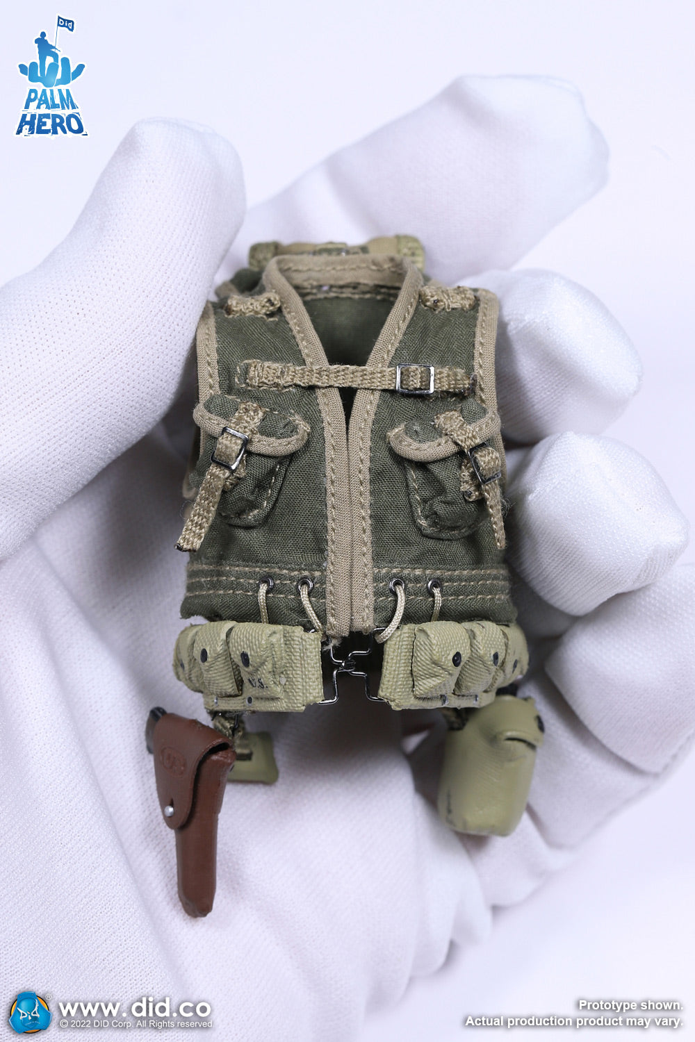 Pedido Figura Private Jackson - WWII US 2nd Ranger Battalion - Palm Hero Series 2 marca DID XA80009 escala pequeña 1/12