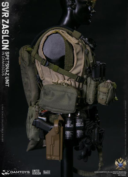 Preventa Figura SVR Zaslon in Damascus (Limited Version) - Russian Spetsnaz Unit marca Damtoys 78093F 1/6 escala 1/6