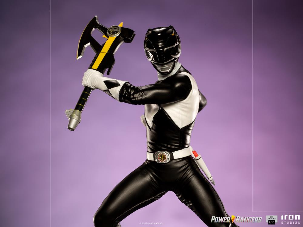 Pedido Estatua Black Ranger - Mighty Morphin Power Rangers - Battle Diorama Series (BDS) - marca Iron Studios escala de arte 1/10