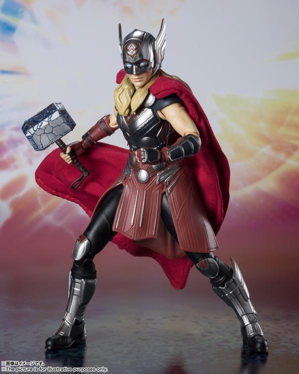 Pedido Figura Mighty Thor - Thor: Love and Thunder - S.H.Figuarts marca Bandai Spirits escala pequeña 1/12