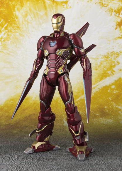 Pedido Figura Iron Man Mark 50 con set de Nano-armas - Avengers: Infinity War - S.H.Figuarts marca Bandai Spirits escala pequeña 1/12