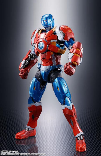 Pedido Figura Tech-On Captain America - Tech-On Avengers - S.H.Figuarts marca Bandai Spirits escala pequeña 1/12