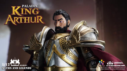 Preventa Figura Paladin King Arthur - Myths and Legends marca COOModel ML001 escala pequeña 1/12